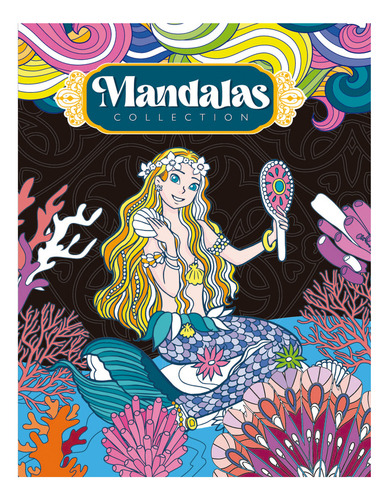 Libro Para Colorear Mandalas 16 Páginas, De Great Moments Publishing. Serie Mandalas Collection Editorial Grupo Bestway, Tapa Blanda, Edición Primera En Español, 2023