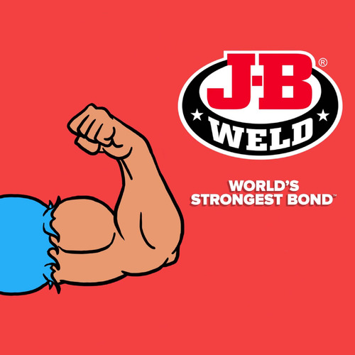 Tanque Adesivo J-b Weld Plasticbonder 25ml De Alta Resistênc