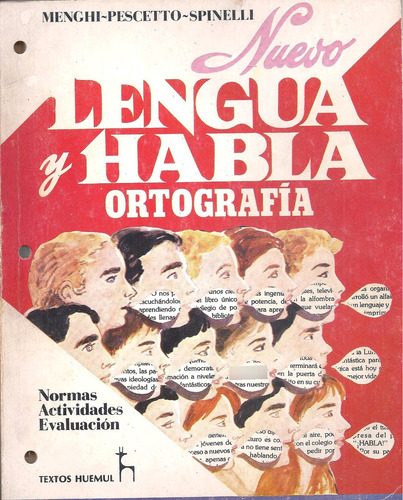 Nuevo Lengua Y Habla Ortografía, Menghi- Pescetto- Spinelli (Usado)