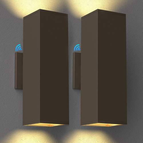 Luces De Pared Para Exteriores Con Sensor De Fotocélula Del