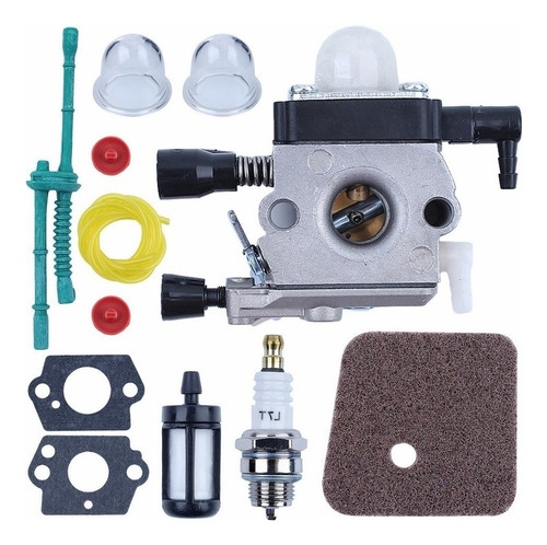A Kit De Carburador Para Stihl Fs45 Fs46 Fs55 Fs55r Fc55