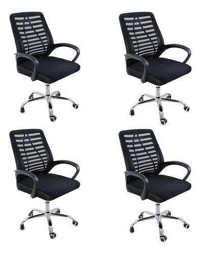 Cadeira De Escritório Mesh Ergonômica Branca 120 Kg