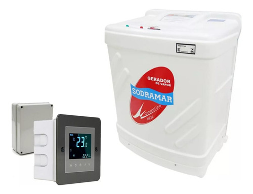 Gerador Vapor Compact Line 12kw+comando Touch Wifi Sodramar