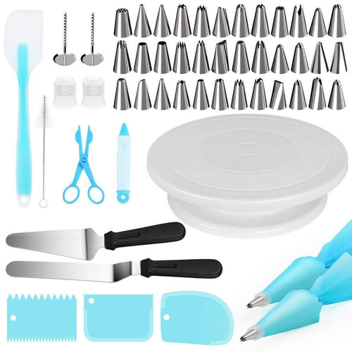 Imagen 1 de 6 de 52pcs Multi -función De La Torta Decorar Equipo La Torta De