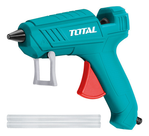 Pistola De Pegar Silicona Eléctrica 100w Total -bascotel Color Turquesa