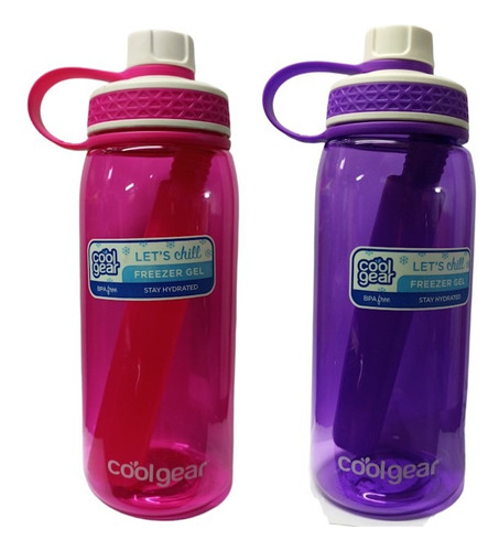 Termo De Agua Botella Coolgear Con Gel Refrigerante 946ml