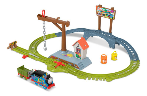 Pista De Brinquedo De Pintura Thomas E Seus Amigos Cor Multicolorido Fisher-Price