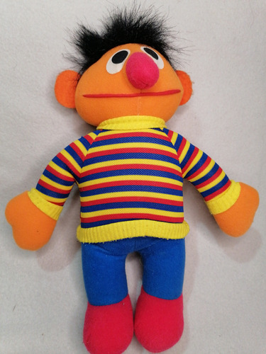 Peluche Original Enrique Plaza Sesamo Playskool 25cm.