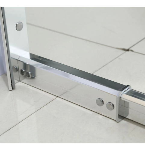 Mampara Ajustable Sensi D'acqua 135x185cm Vidrio Templado