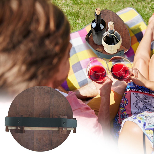 Botellero R 6003 Con Forma De Barril De Whisky, Estilo Retro