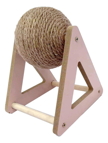 Cuerda Interactiva De Sisal Con Forma De Bola Giratoria Para