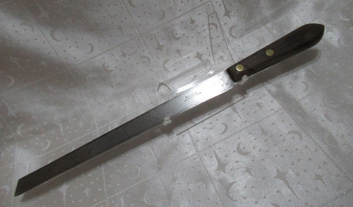 Antiguo Cuchillo Acero Carbón Russell Green River Works15722 Marrón Oscuro (Usado)