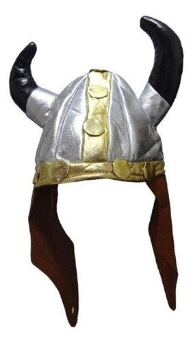 Gorro Vikingo Hombre Cotillón Disfraz Casco Cumpleaño Adulto