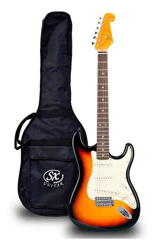 Guitarra Stratocaster Sx Vintage Sst62 Sunburst 3ts + Bag