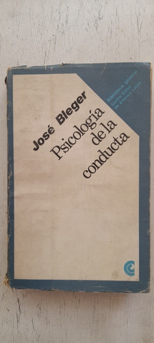 Psicología La Conducta De José Bleger - Ceal (usado)