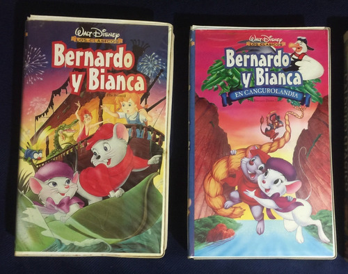 Bernardo Y Bianca Películas Vhs Clásicos Disney Originales#6
