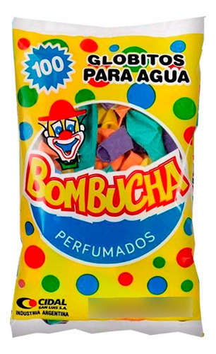 Globito Bombita De Agua X 100un. Colores Perfumados Bombucha