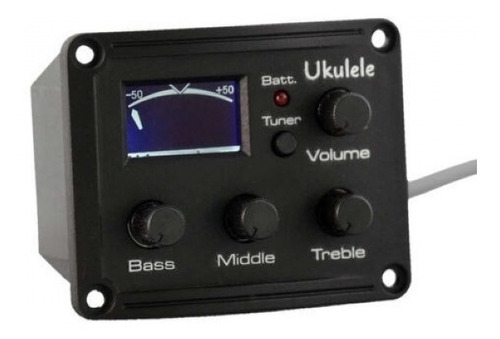 Captador Ukulele - Preamp Para Ukulele, Cavaco.