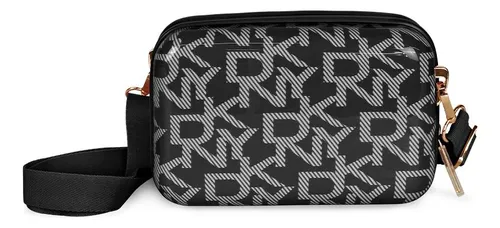 Crossbody Dkny Signature Black Donna Karan