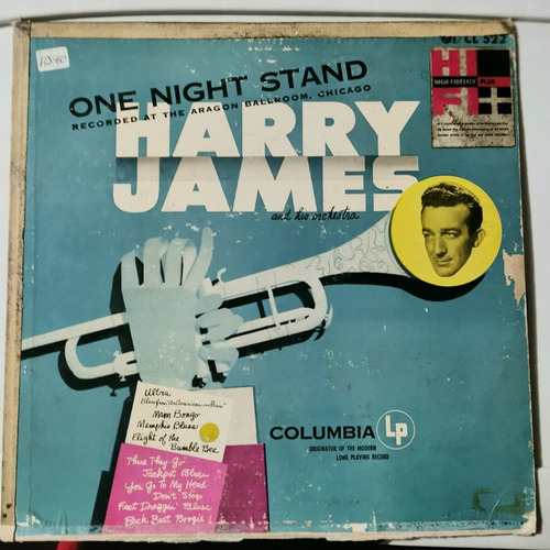 Disco Lp: Harry James- One Night Stand