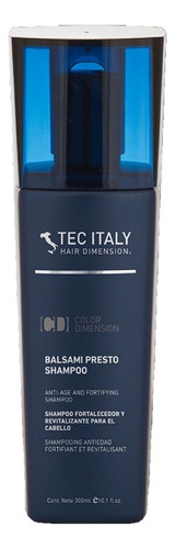  Shampoo Tec Italy Balsami Presto 300ml Revitalizador
