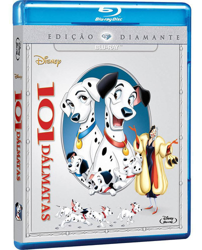 Blu-ray 101 Dálmatas - Edição Diamante