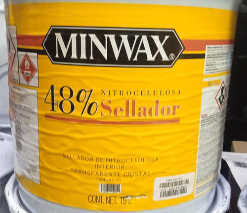 Sellador 48% Nitrocelulosa Minwax  Profesional (19litros)