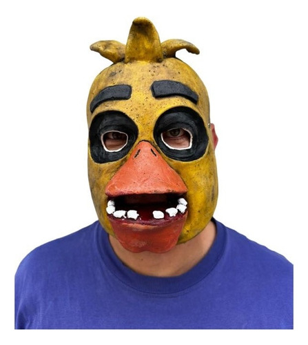 Máscara De Five Nights At Freddy's Animatronicos Halloween 2 Color Chica