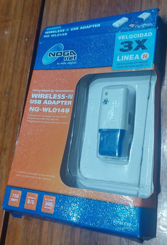 Adaptador Wifi Inalambrico Usb Noga