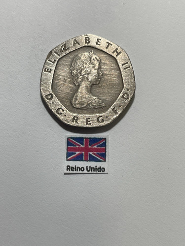 Moeda 20 Pence 1983, In 143 Inglaterra (Usado)