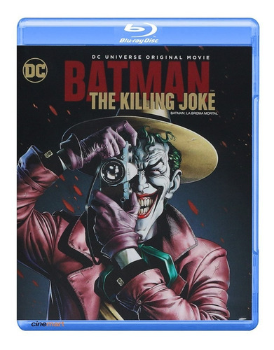 Batman The Killing Joke Pelicula Blu-ray + Dvd 
