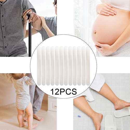 3 X 12 Uds. Pegatinas Antideslizantes Para Ducha, Pegatinas