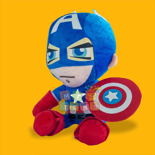 Peluche Capitán América Superheroes Marvel Avengers