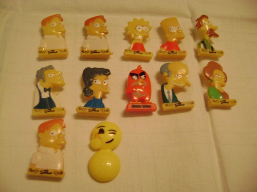 Muñequitos Simpson,con Sopapita, Colección Chocolate Jack