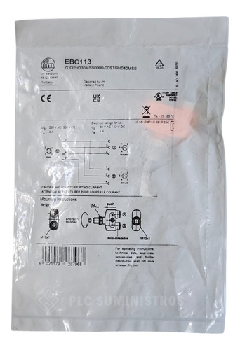 Ifm Ebc113 Zdo2h030mss0000-00stgh040mss