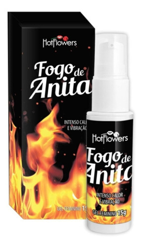 Gel Lubricante Femenino Vibrador Líquido Fuego De Anita Hot