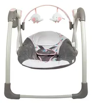 Comprar Silla mecedora reclinable para bebé Infanti Swing color Rosa