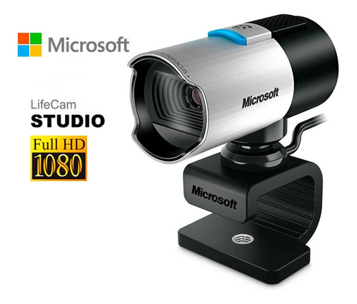 Cámara Web  Microsoft Lifecam Studio Video Full Hd 1080p