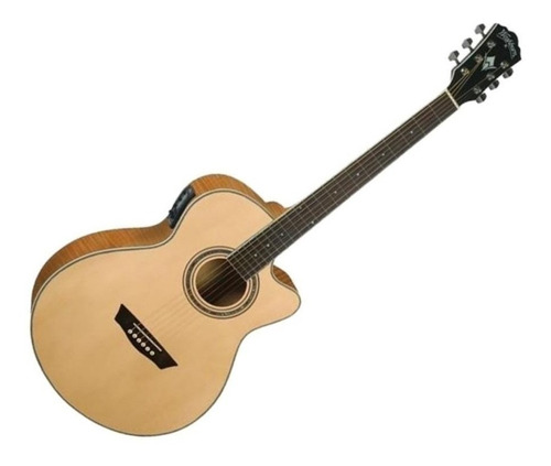 Washburn Ea12 Guitarra Electro Acustica 1/2 Caja Corte Pre