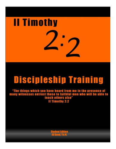 Livro: 2 Timóteo 2:2 Treinamento De Discipulado (discipulado