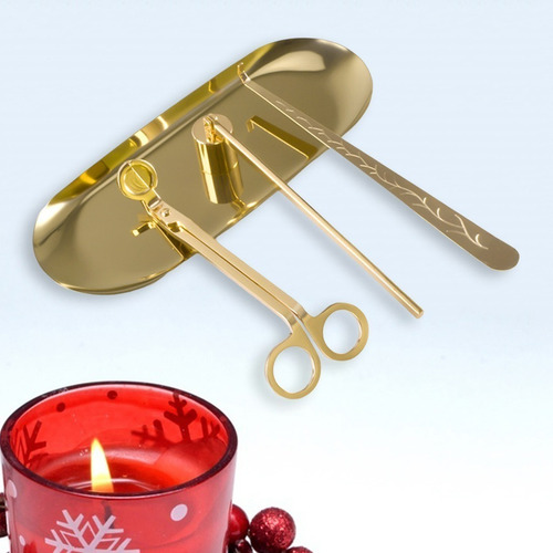 Juego De Accesorios Para Velas 4 En 1 De Regalo
