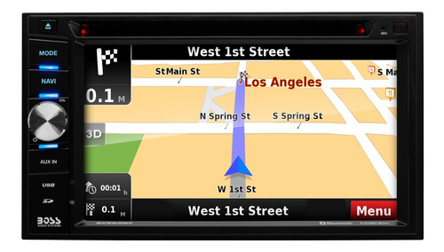 Estereo Pantalla Boss 965 Gps Integrado Dvd Bluetooth Camara