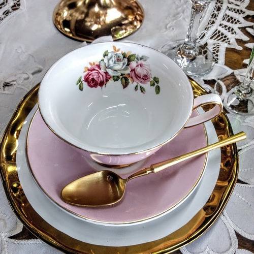 Alquiler De Vajilla Premium Y Vintage Te- Tea Party - Candy
