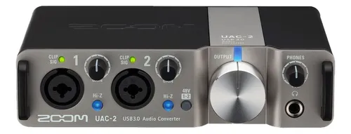 comprar Zoom Uac-2 Placa\u002Finterfaz De Grabacion 2 Canales Via Usb 3.0