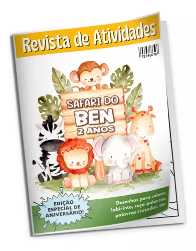 Lembrancinha Revistinha de Colorir ( Vários Temas) pdf