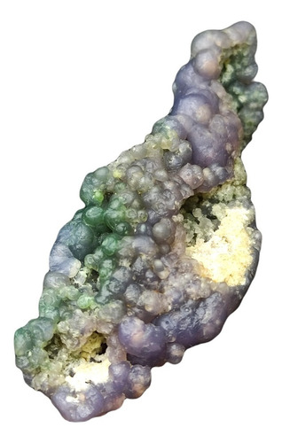Imagen 1 de 10 de Calcedonia Ágata Uva - Racimo De Uva Purpura - Indonesia