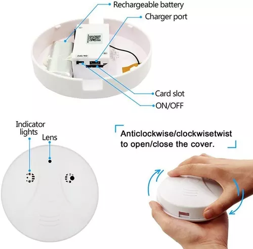 Micro Cámara Espía Larga Duración y Detector  ENVIO GRATIS - Tarjeta de  memoria: Sin tarjeta 