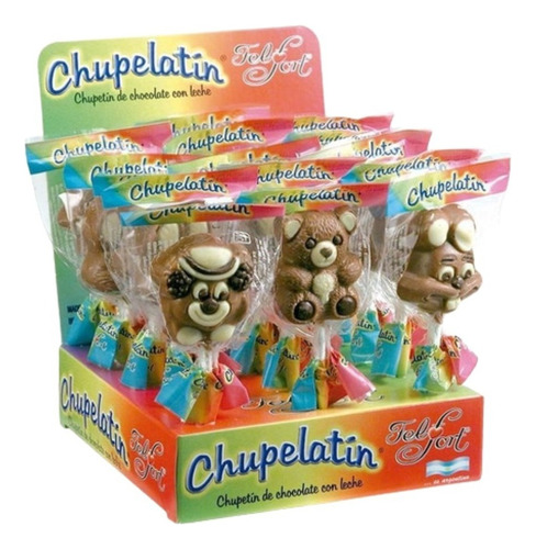 Chupelatin Felfort Chupetin De Chocolate X16un- Full7x24