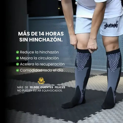 Pack X 4 Uds-medias De Compresión Graduada 20-30 Mmhg