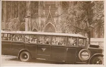 Comprar Alemania Antigua Fotografia Postal Omnibus Transporte Raro